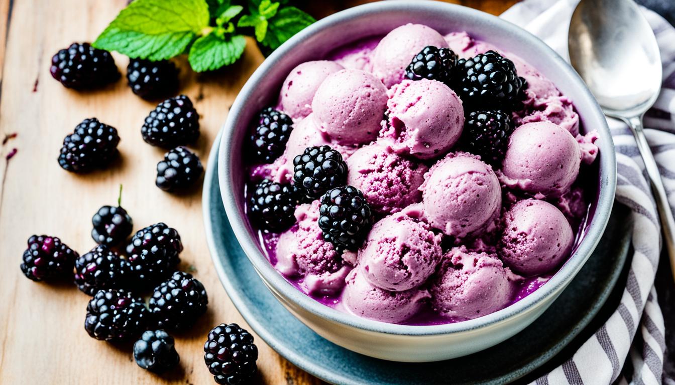 Homemade Blackberry Ice Cream Recipe & Tips