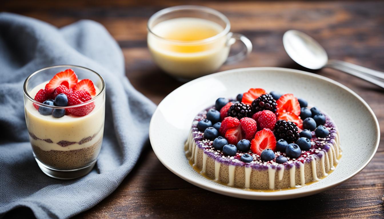 Buckwheat Custard Pudding: Soba Cha Dessert Recipe