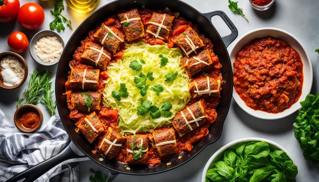 cabbage roll skillet