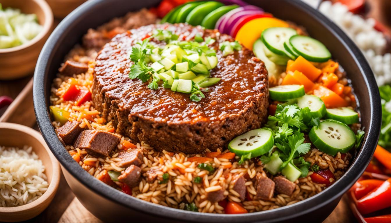 cantonese clay pot rice with chinese meatloaf recipe