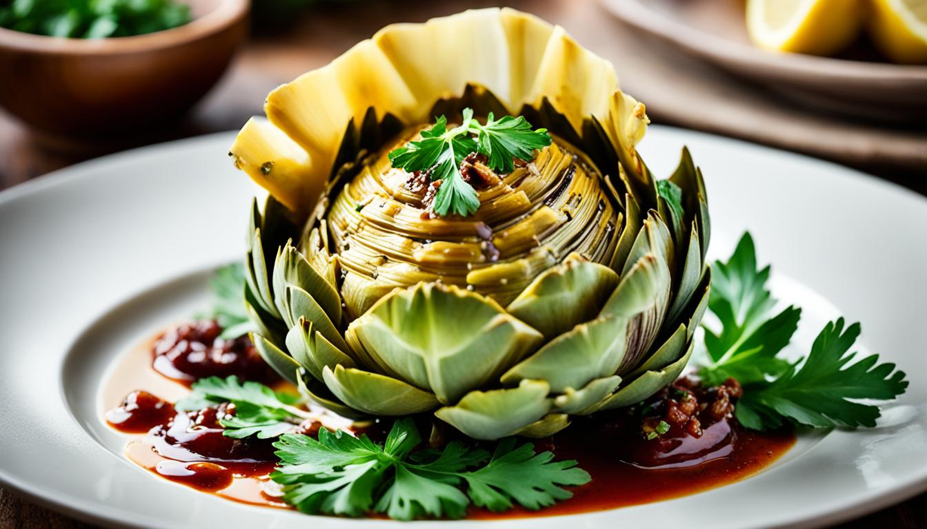 carciofi alla romana roman italian braised artichoke recipe