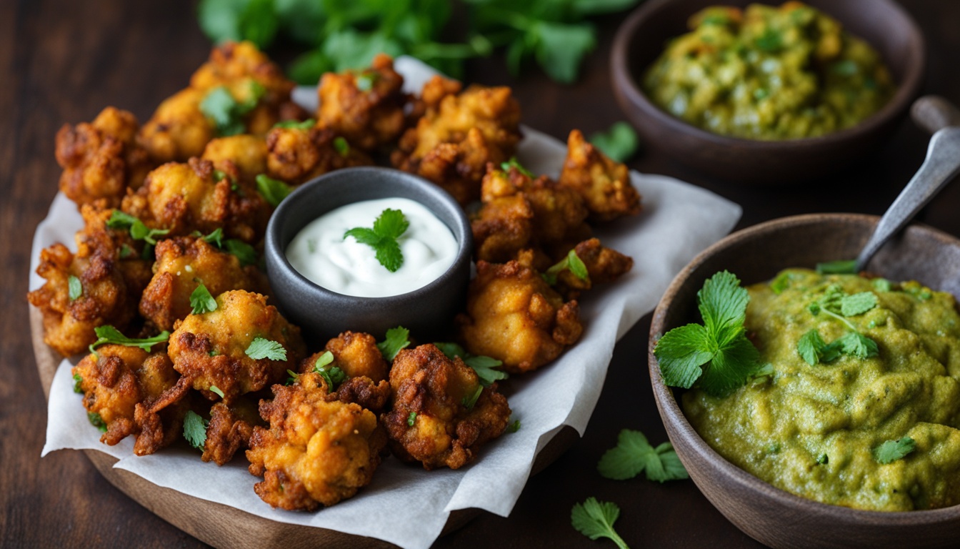 cauliflower pakoras recipe