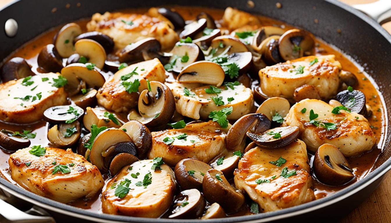 Savory Chicken Marsala Mushroom Pan Sauce Recipe