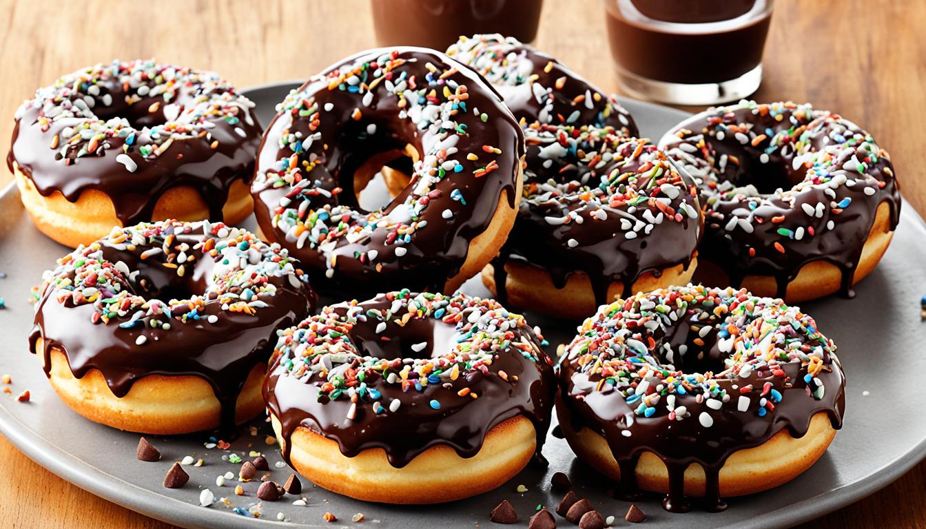 Homemade Chocolate Cake Doughnuts Recipe