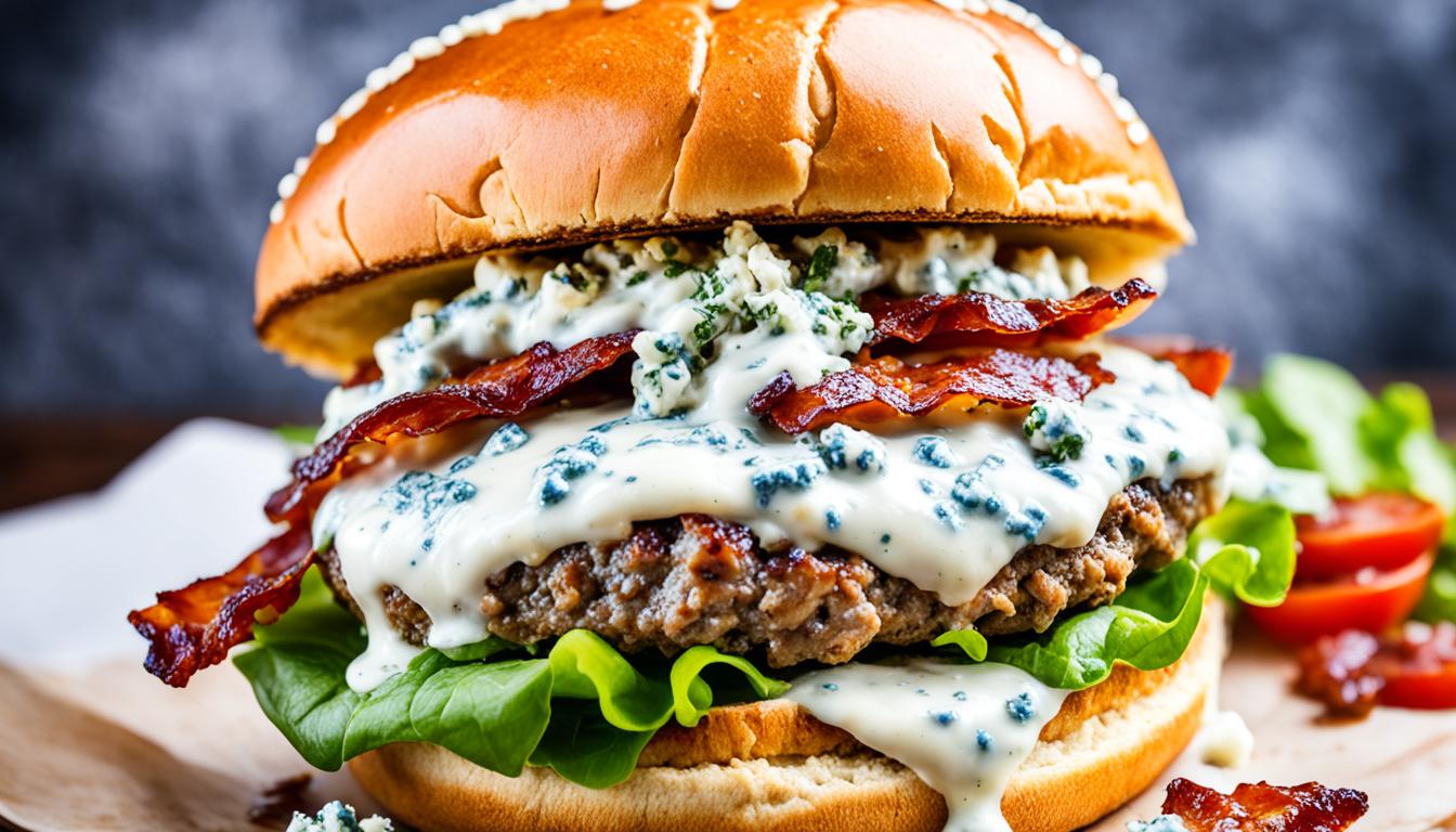 chunky blue cheese burger sauce recipe