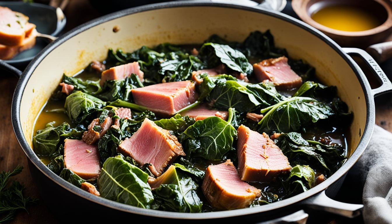 collard greens ham hocks recipe