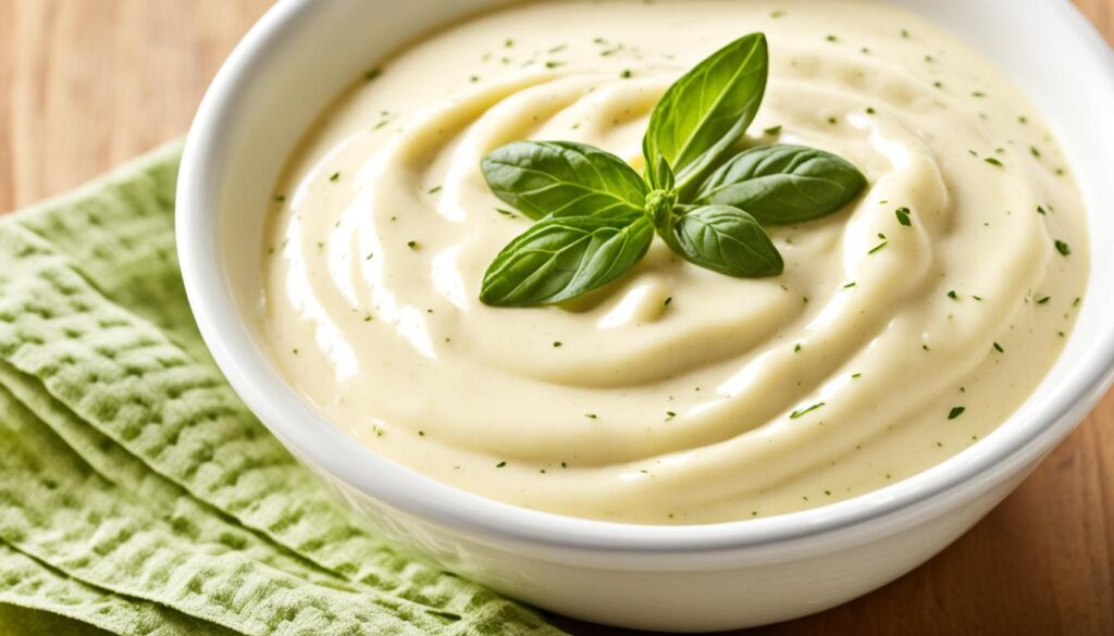 creamy condiment