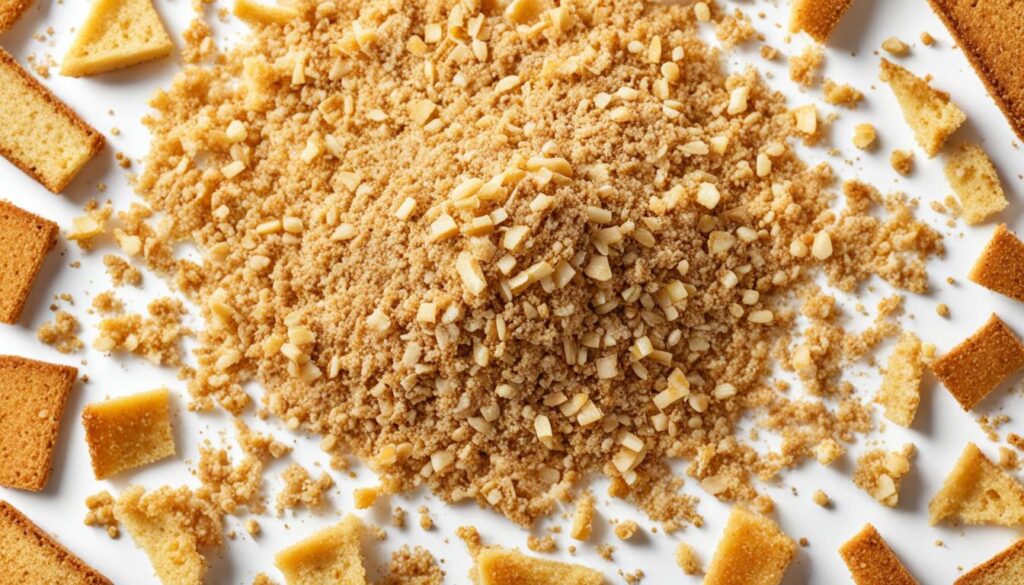 crispy bread crumbs for texture