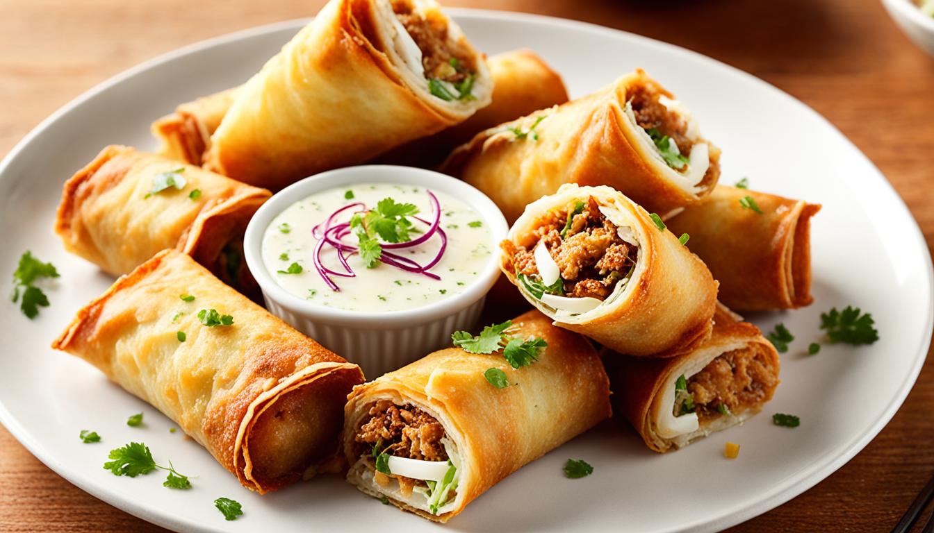 Crispy Pork and Cabbage Egg Rolls Recipe