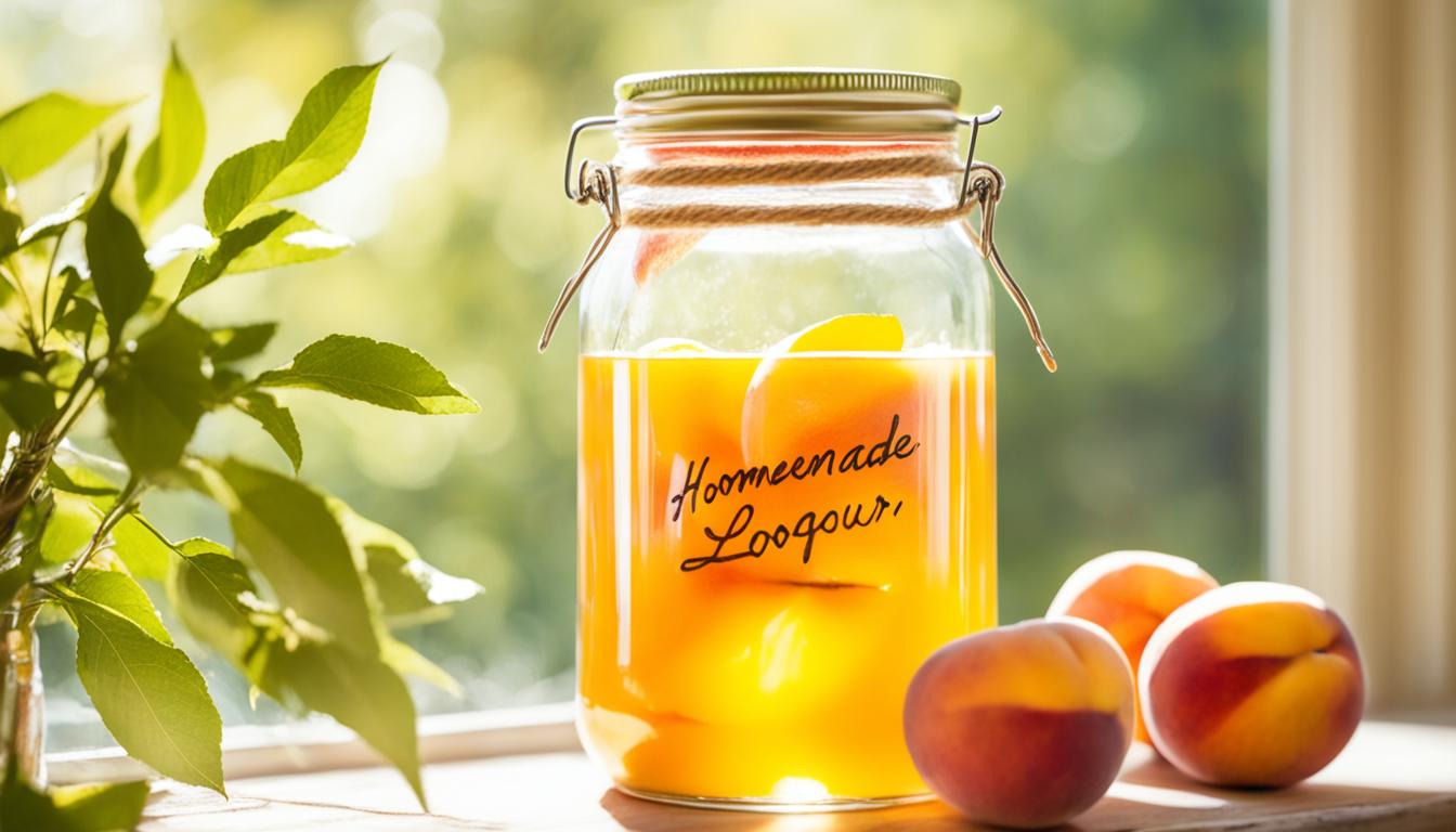 diy peach liqueur recipe