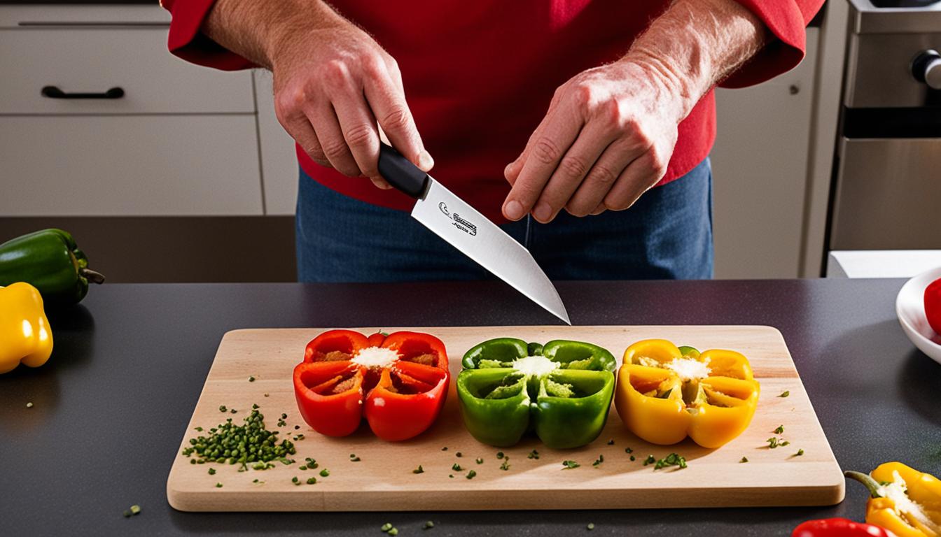 draft knife skills how to cut a bell pepper