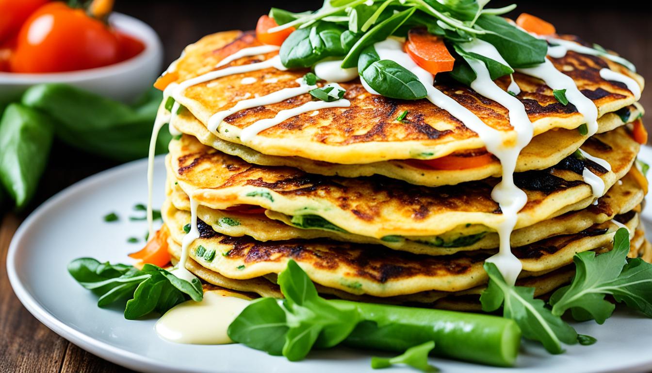 easy savory vegetable pancakes