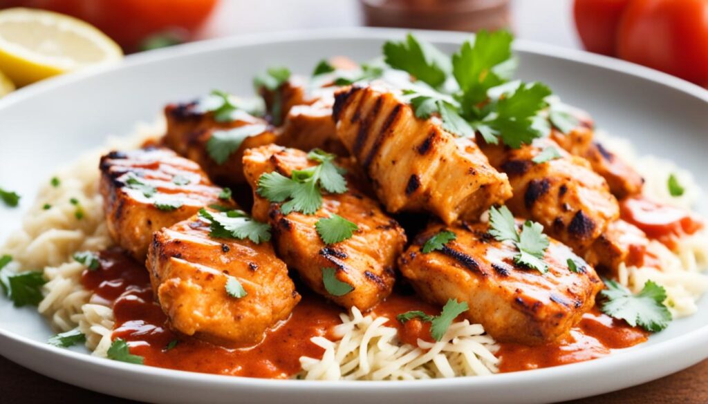 grilled chicken tikka masala