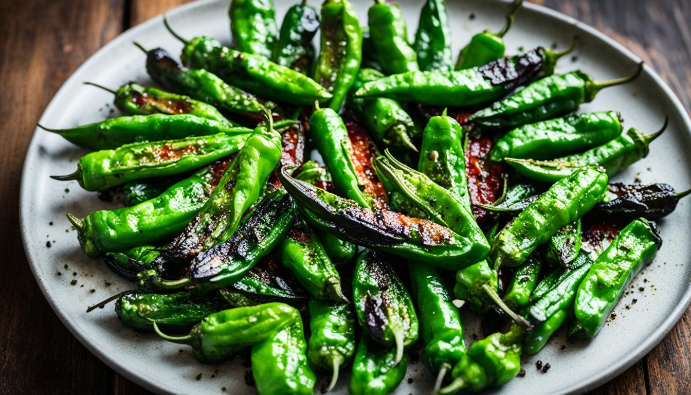 grilled pimientos de padron peppers recipe