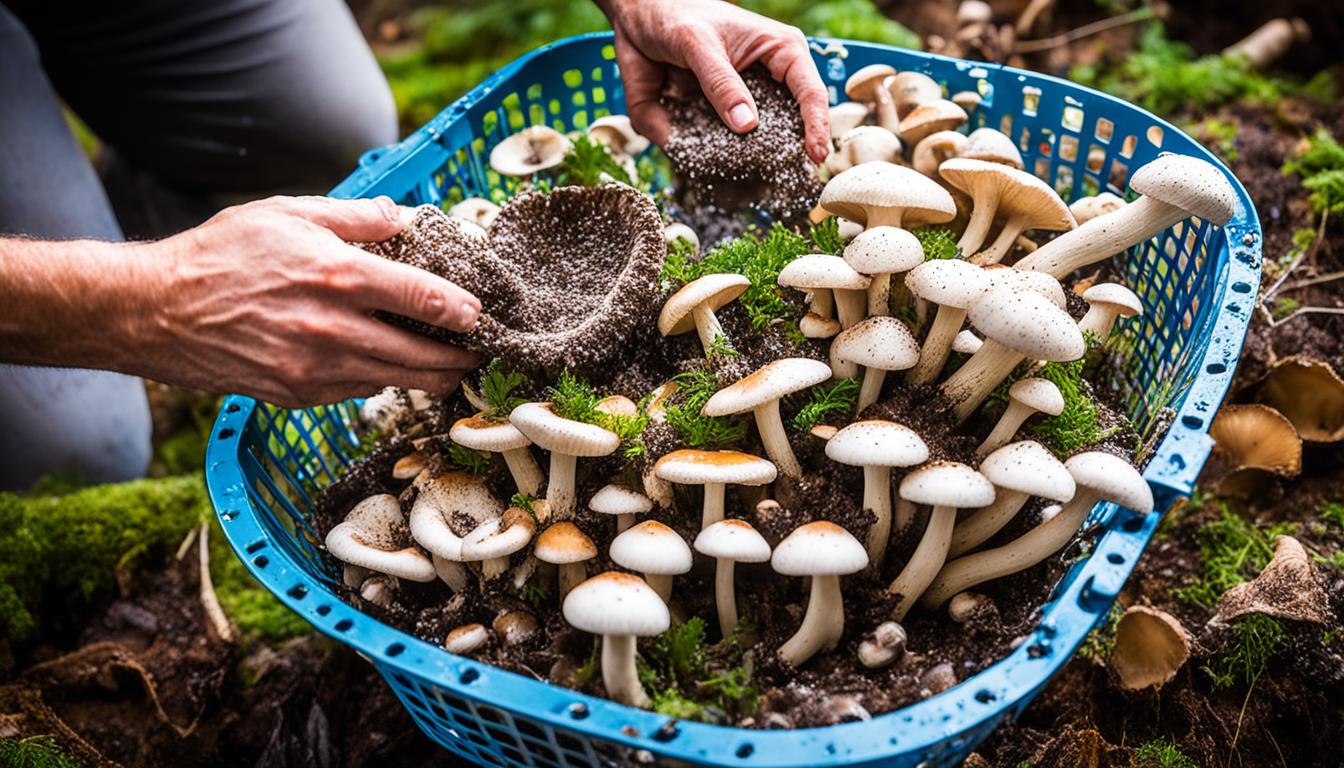 how to clean and chop mushrooms