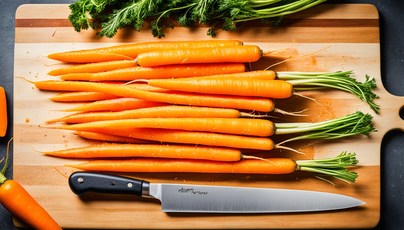 how to cut carrots