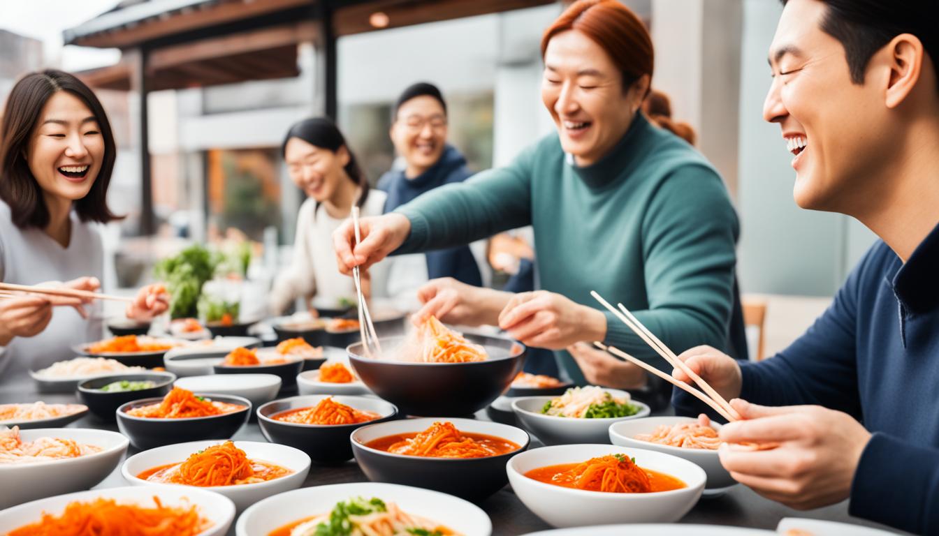 how to eat korean food