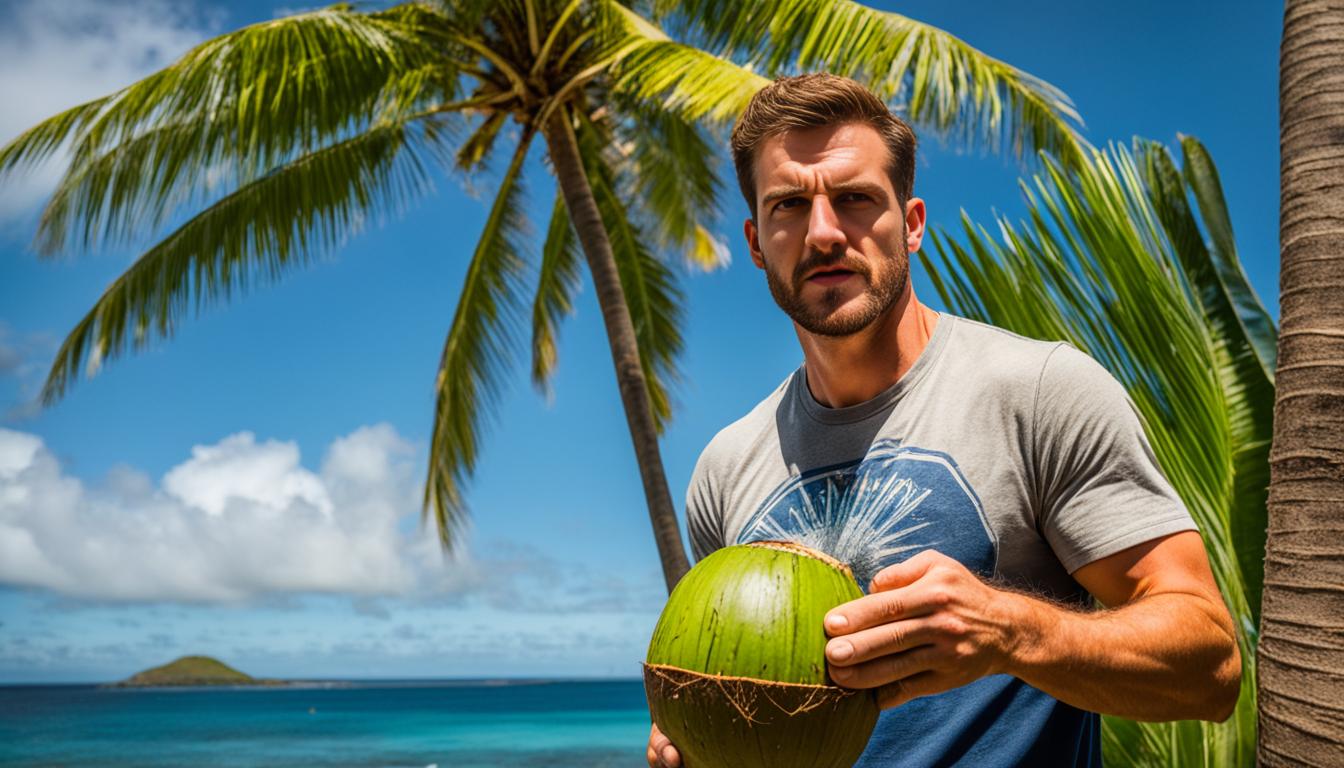 how to open a coconut