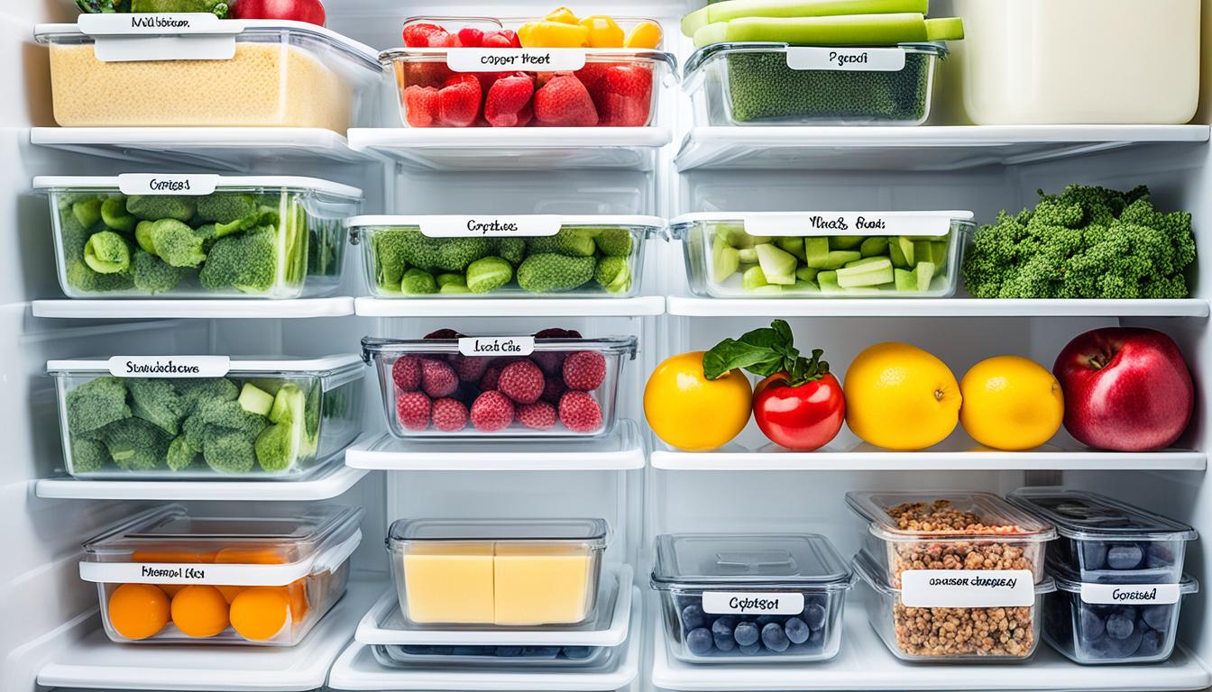 how to organize refrigerator efficient safe food storage