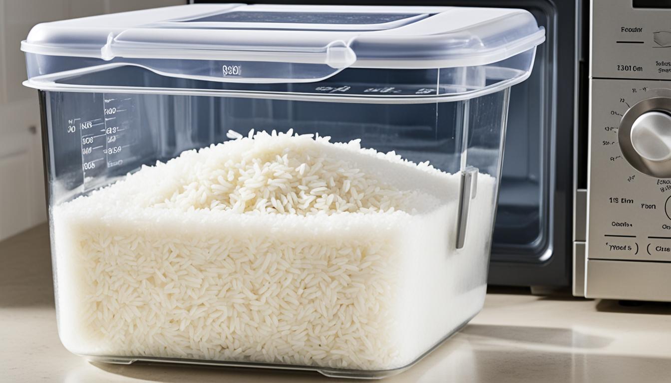 how to steam rice in a microwave