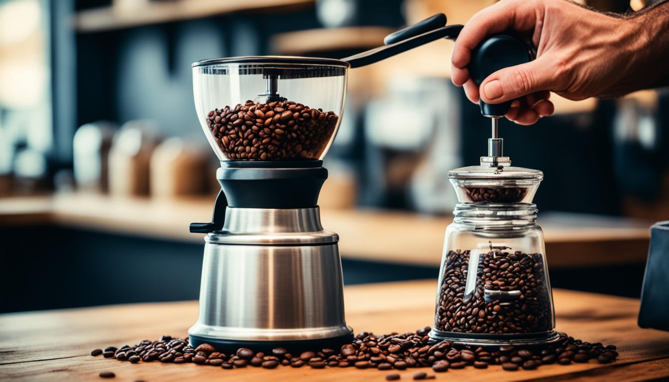 how to use coffee grinder