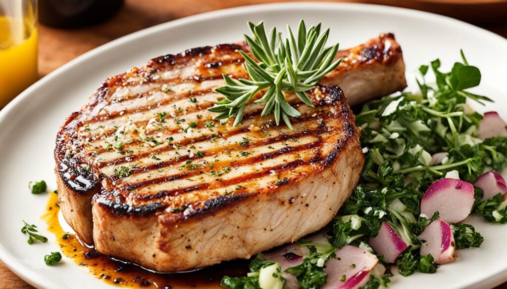 juicy pork chop