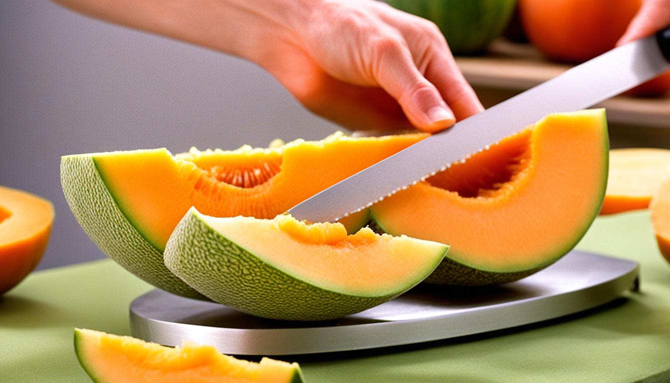 knife skills how to cut a cantaloupe video