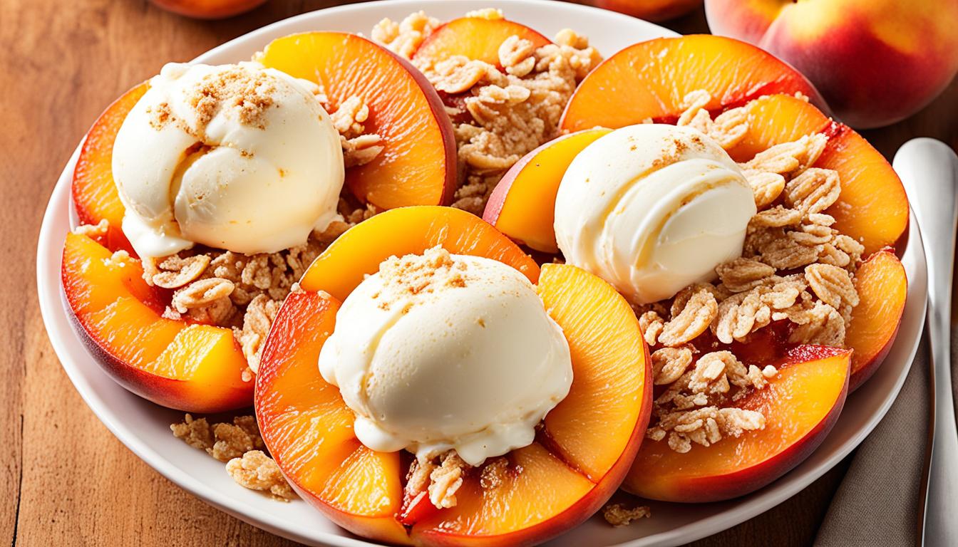 peach crisp recipe