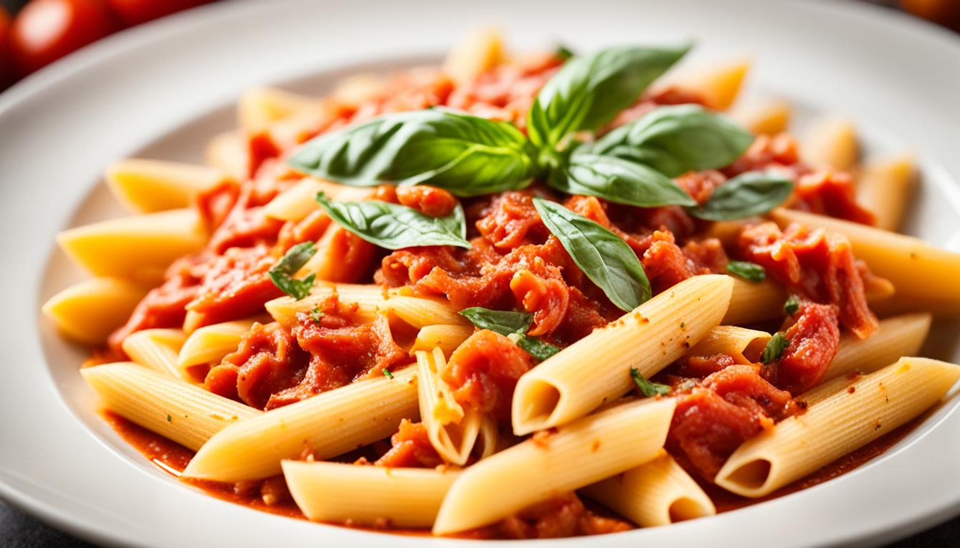 penne pasta arrabbiata sauce recipe