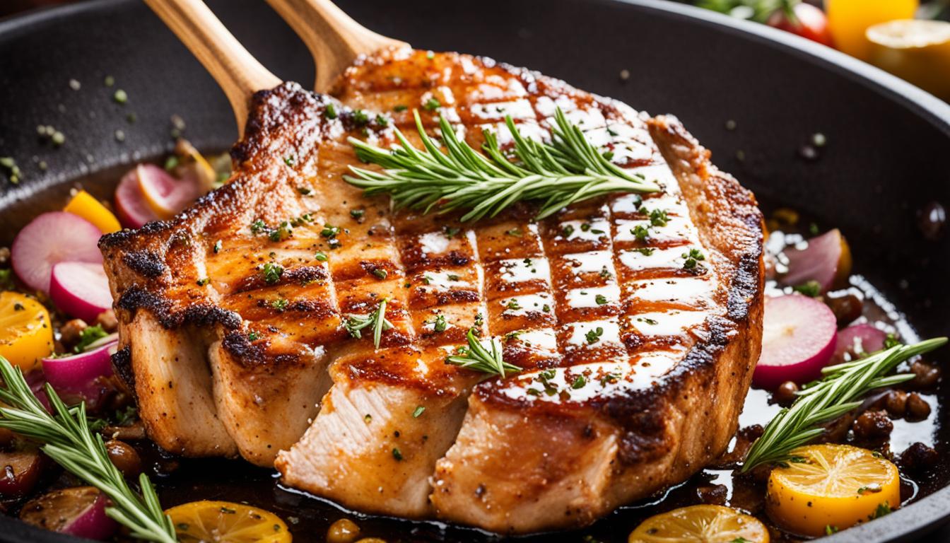 perfect pan seared pork chop recipe