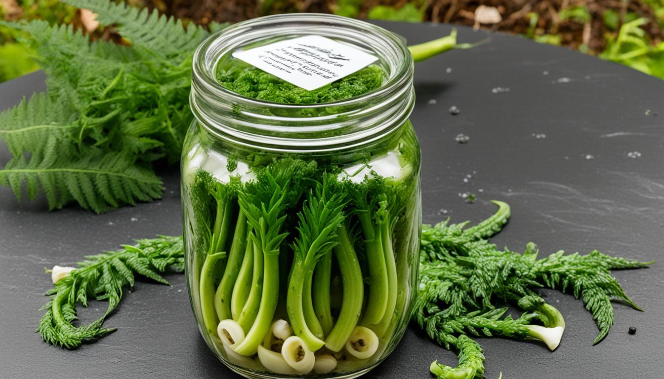 Easy Pickled Fiddlehead Ferns Recipe Guide