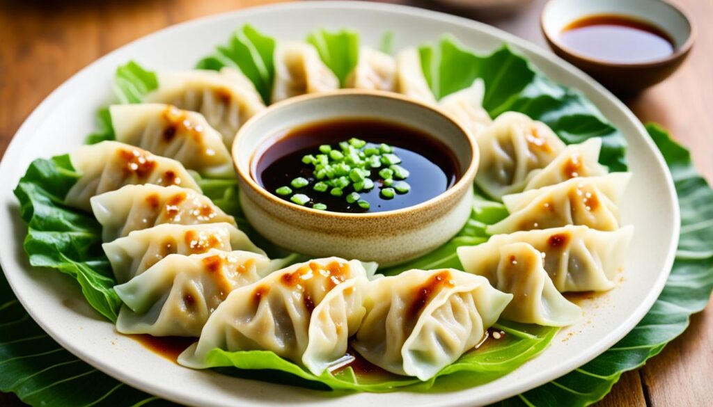 pork gyoza