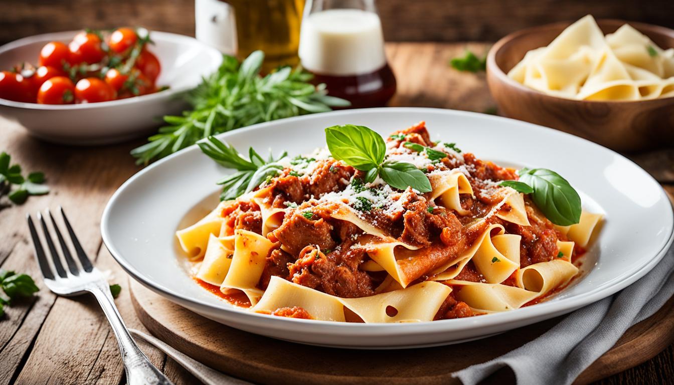 Hearty Pork Ragu Pappardelle Recipe for Dinner