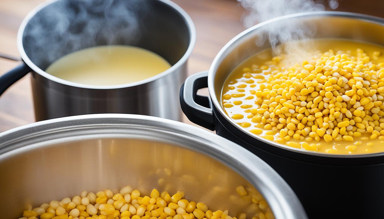 Pressure Cooker Corn Soup Recipe | Quick & Yummy