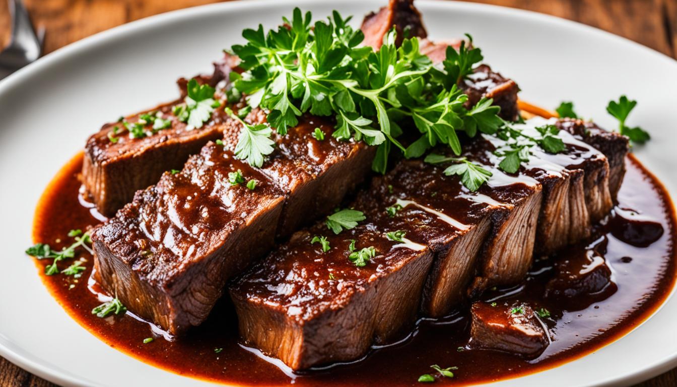 red wine braised beef short ribs recipe