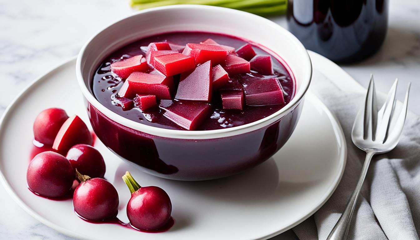 Red Wine Rhubarb Compote Recipe | Simple & Elegant