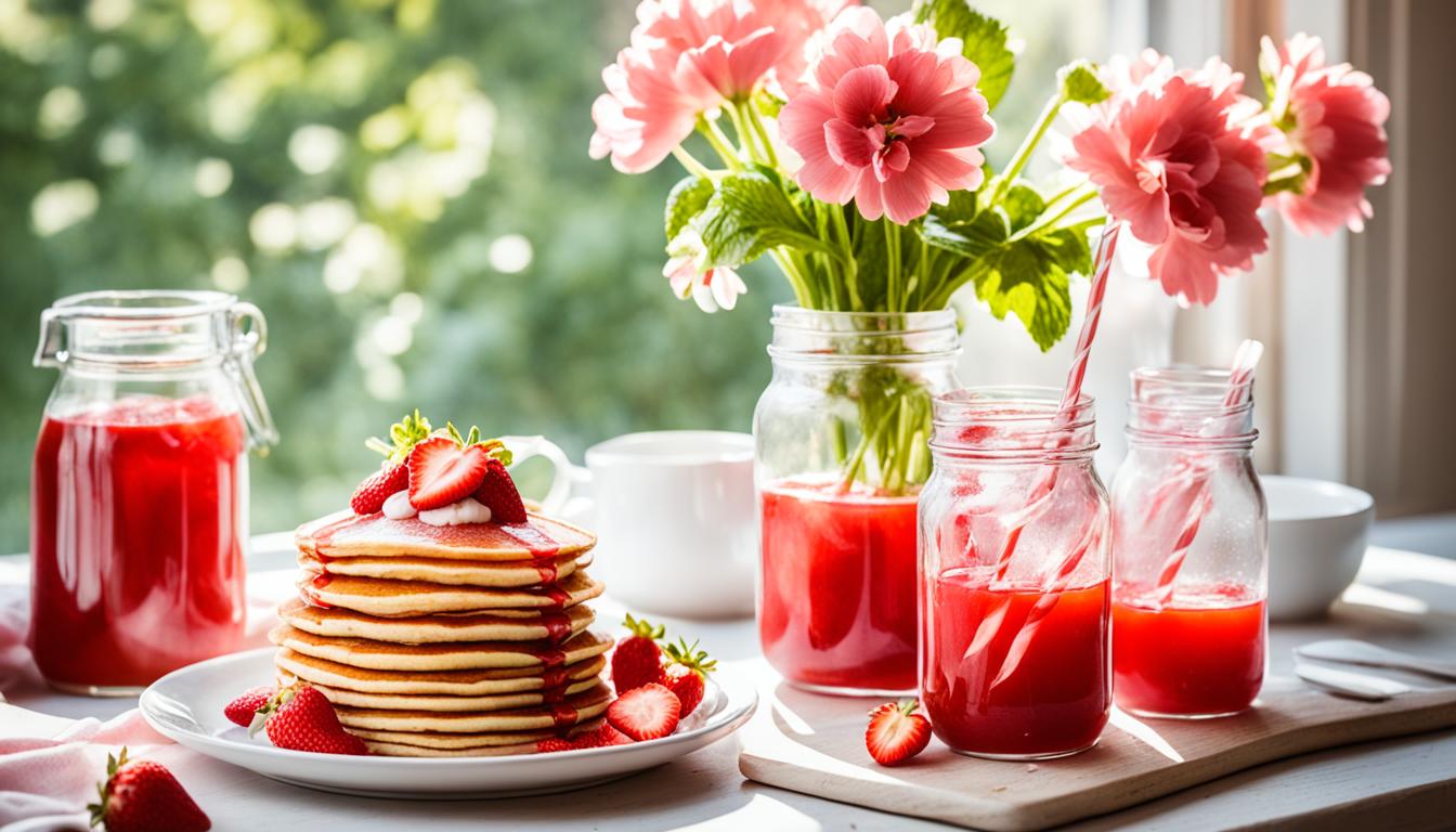 rhubarb syrup