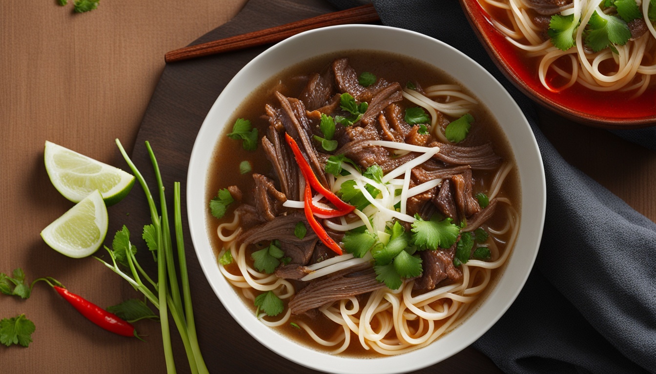 Shredded Lamb Noodle Soup: A Comforting Delight