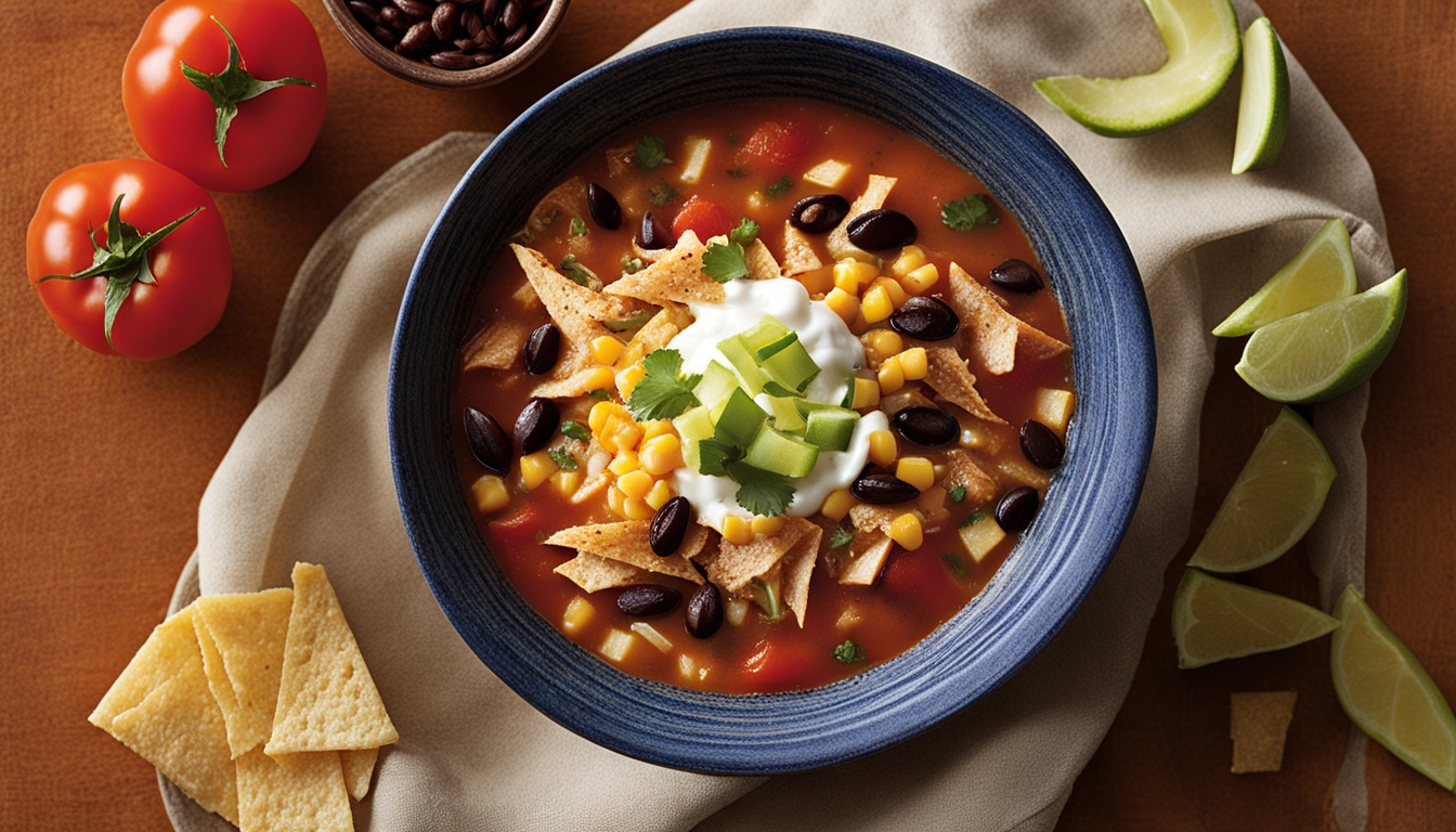 slow cooker chicken tortilla soup all the fixings recipe