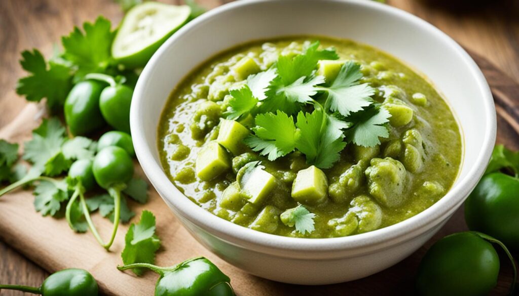 spicy tomatillo salsa