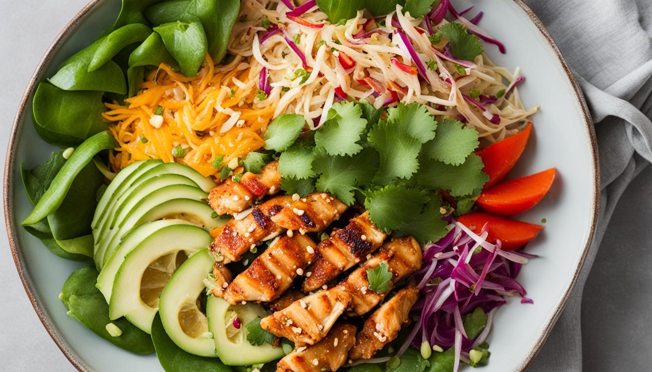 Spicy Thai Chicken & Banana Blossom Salad Recipe