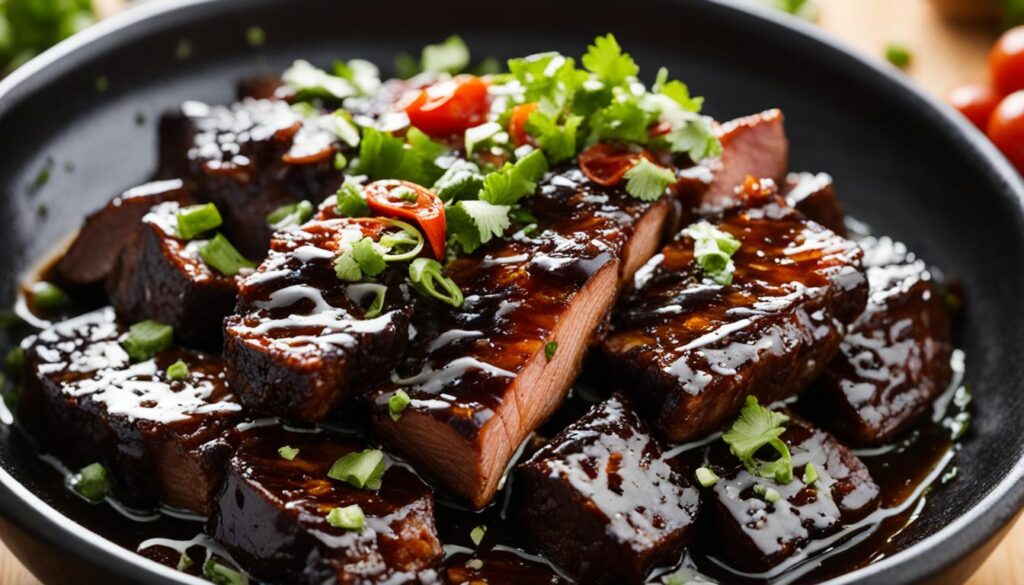 thick soy sauce in stir fry marinade