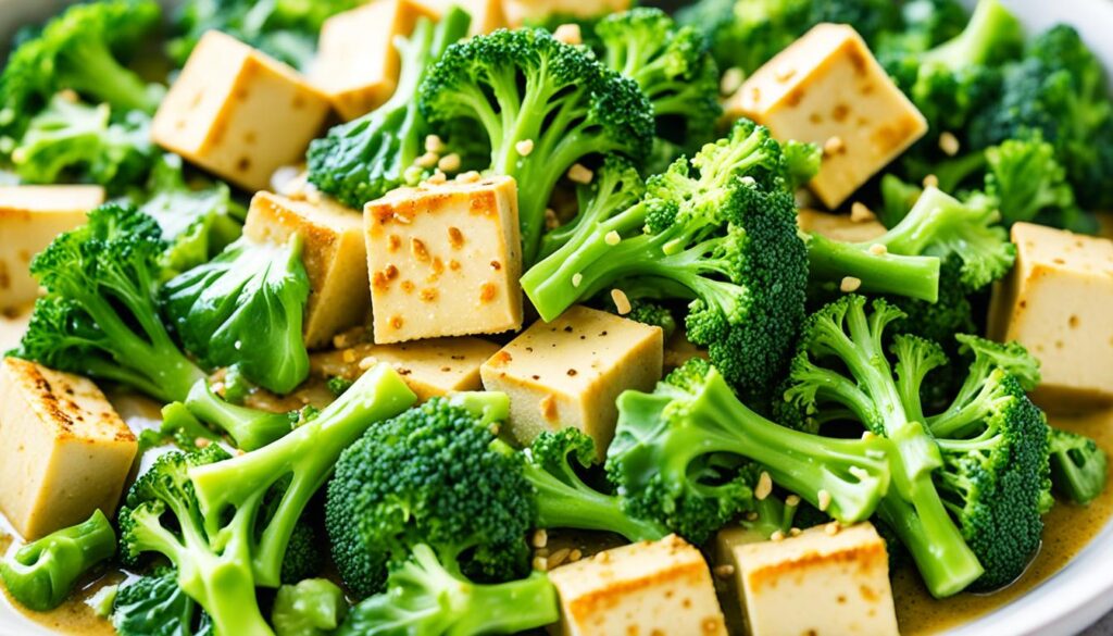 tofu broccoli sauce