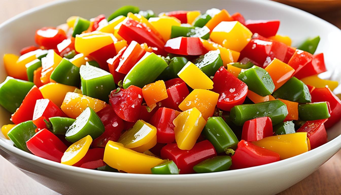 Tricolor Sweet Pepper Relish Recipe – Easy & Tasty