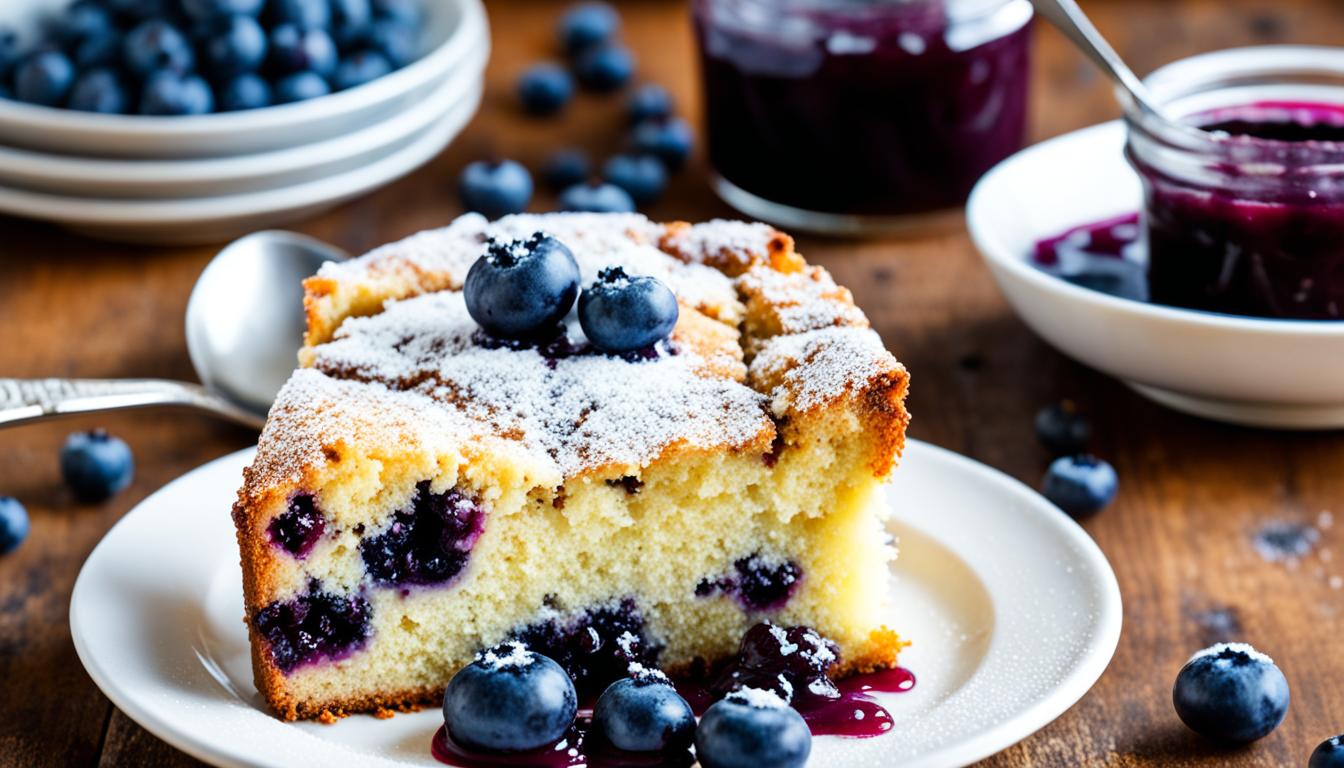 Upside Down Blueberry Muffin Cake Recipe