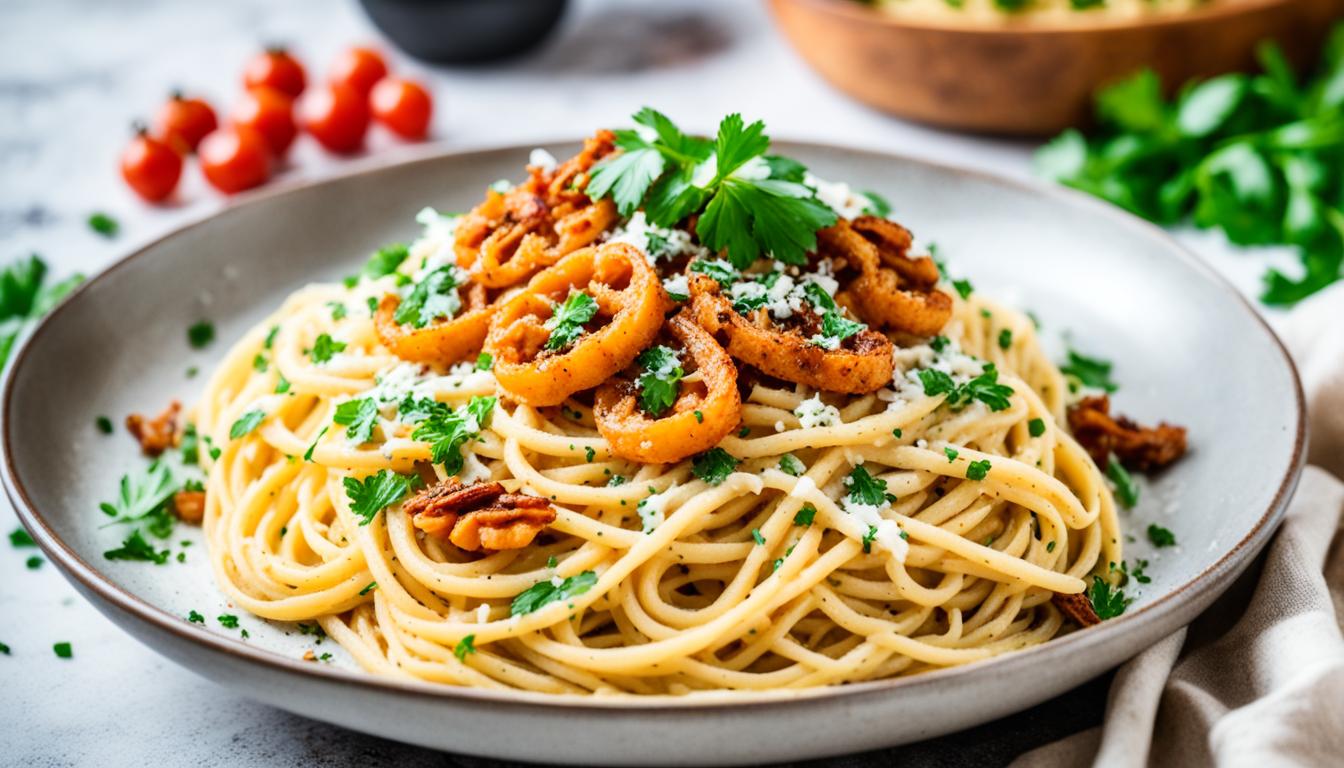 vegan carbonara pasta recipe