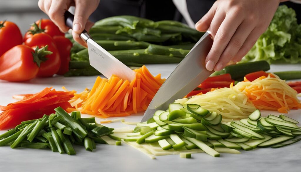 vegetable cutting techniques