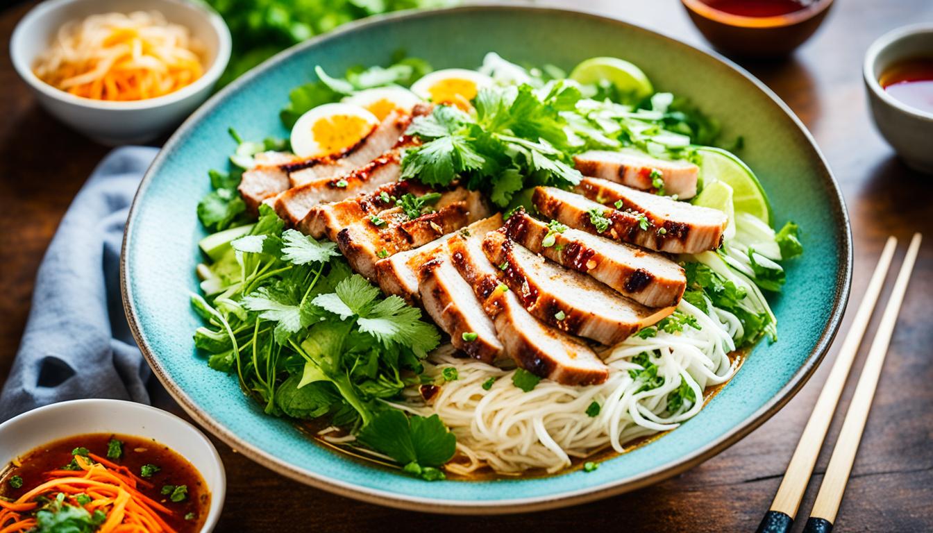 Vietnamese Grilled Pork & Cold Noodle Salad Recipe