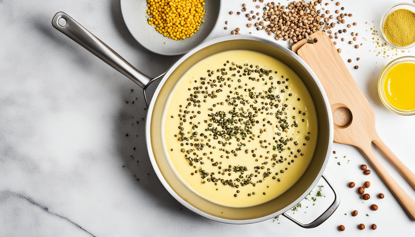 whole grain mustard pan sauce