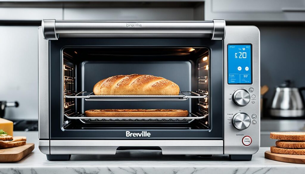 breville oven even heat distribution